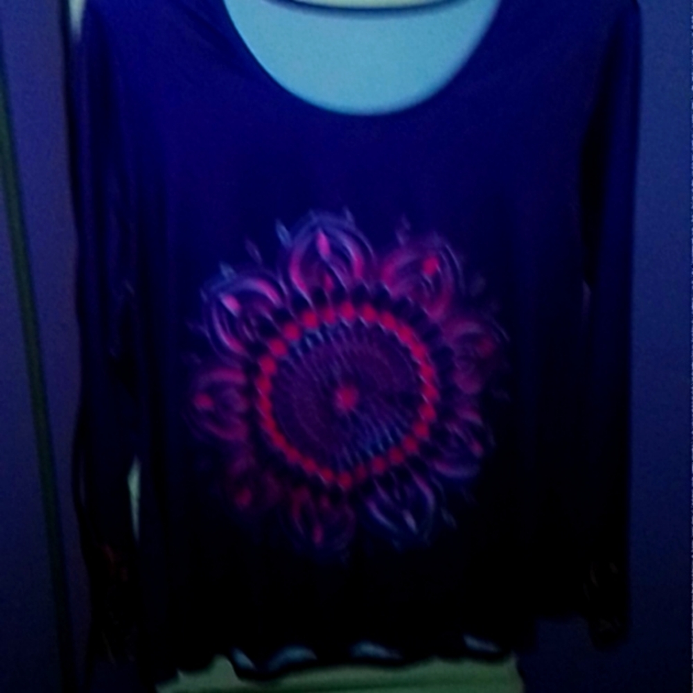 Colorful Mandala Long Sleeve Top and matching leggings